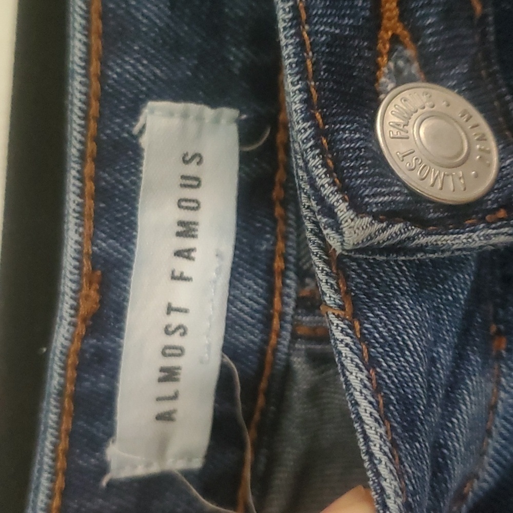 Almost Famous Distressed Jeans - Picture 2 of 8